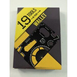 Credit Card Multi Tool - 19 Tools for your Wallet - EDC Survival